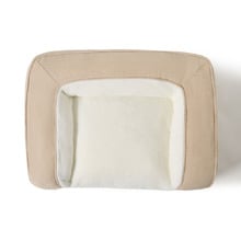Camden Cotton & Jute Rectangular Dog Bed
